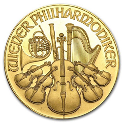 Vídeňská filharmonie 1 unce zlata 1989
