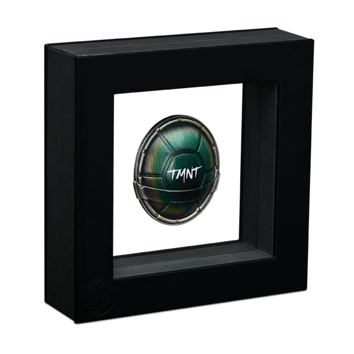 Tuvalu: Teenage Mutant Ninja Turtles - Domed Shell kolorowany 1.5 uncji Srebra 2024 Antiqued Coin