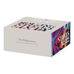 The Rolling Stones 1 unce zlata 2022 Proof