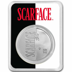 Chad: Scarface Man - 40 Aniversario de la película 1 oz Plata 2023 Slab