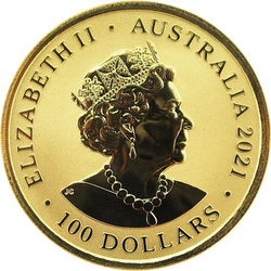 Las criaturas más peligrosas de Australia: TIBURÓN BLANCO 1 oz Oro 2021