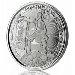 Samoa: Legends of Japan Series - Momotaro and the Demon Subdued in Anime Style 1 oz Silver 2020 Prooflike