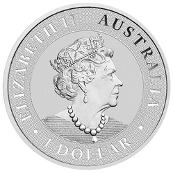 Australijski Kangur 1 uncja Srebra 2022
