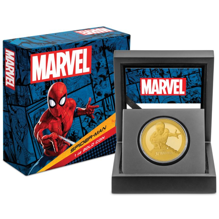 Niue: Marvel - Spider-Man 1 oz Oro 2023 Proof