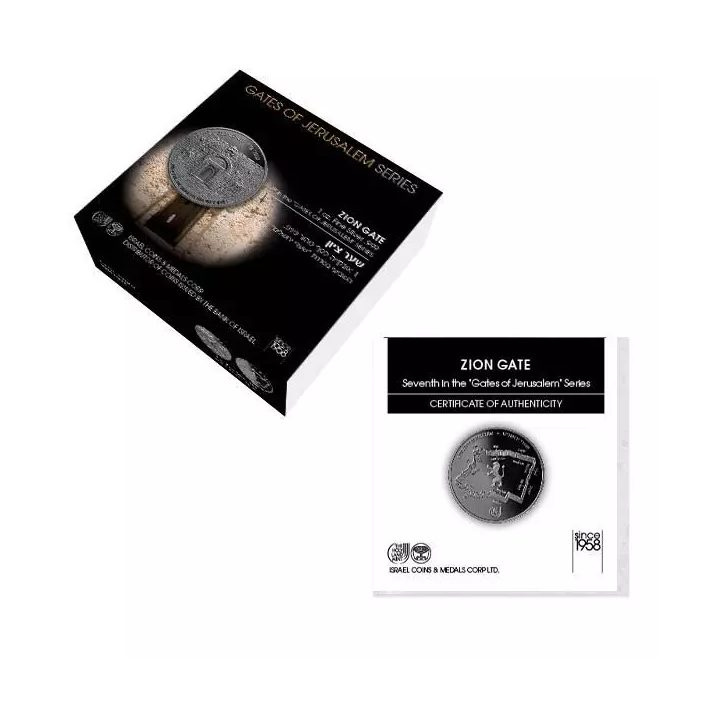 Zion Gate 1 uncia ezüst 2022 Proof
