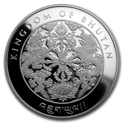 Bhutan: Rok Psa 1 uncja Srebra 2018