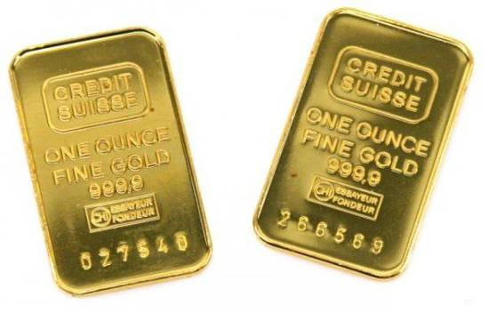 1 Unze Goldbarren Unsortierbar