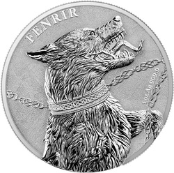 Germania: Beasts - Fenrir 1 oz Argint 2022