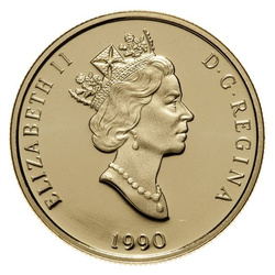 25e anniversaire du drapeau canadien 1990 Proof