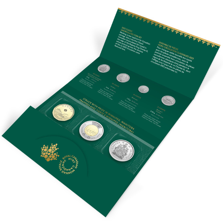 Set Canada Canadian Classic 6 monede 2023