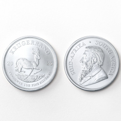 Krugerrand 1 once d'argent 2025