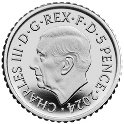 Ensemble de 6 pièces Britannia Argent 2024 Proof