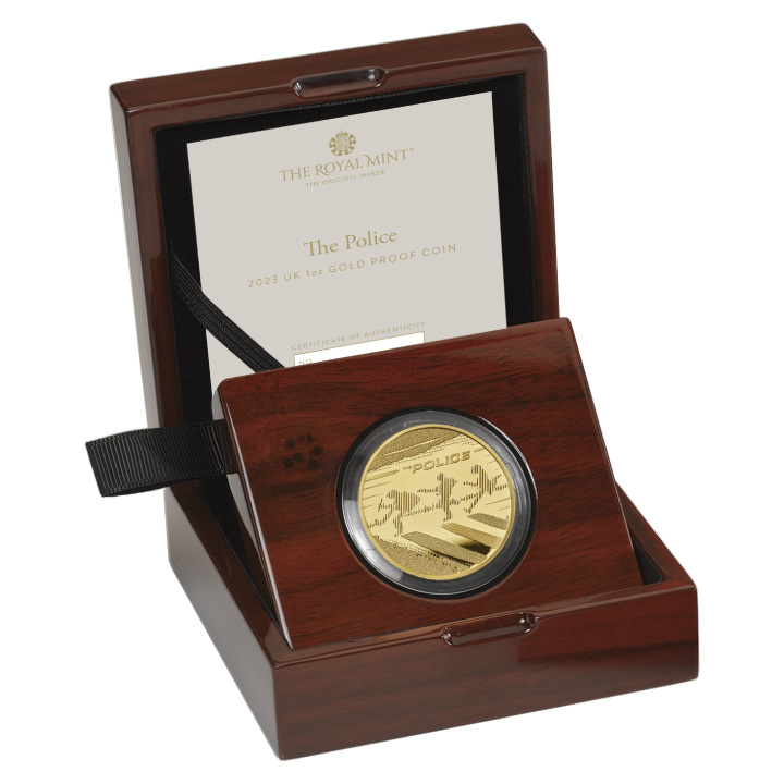 The Police 1 oz Gold 2023 Proof
