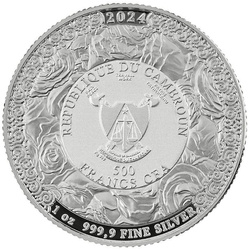 Kamerun: The Witcher Buchreihe - Blut der Elfen 1 oz Silber 2024