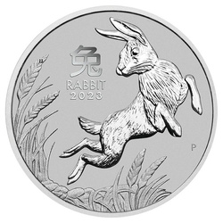 Perth Mint: Lunar III - Rok Królika 1 uncja Platyny 2023