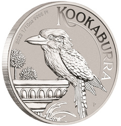 Kookaburra 1/10 oncia di platino 2022