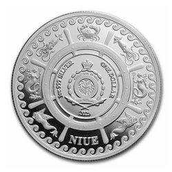 Niue: Mythical Creatures - The Siren 1 uncja Srebra 2025