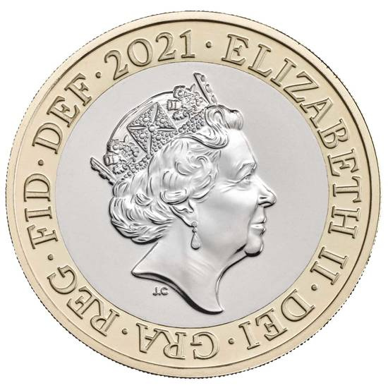 Sada 13 mincí měďnikel Velká Británie 2021