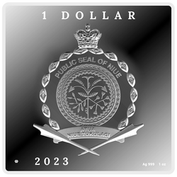 Mongólia: Mongol sólyom 3 uncia ezüst 2023 Proof Ultra High Relief