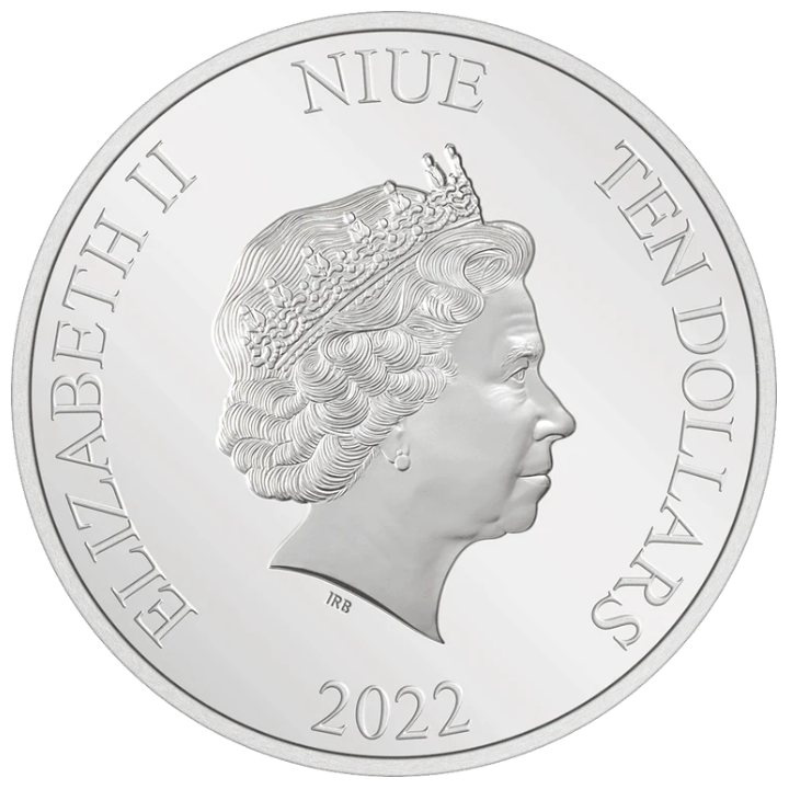 Niue: Disney Obras Maestras del Cine - El Libro de la Selva coloreado 3 oz Plata 2022 Proof