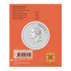 Koala 1 unce Stříbra 2025 Panda Privy Mark (Beijing International Coin Exposition)