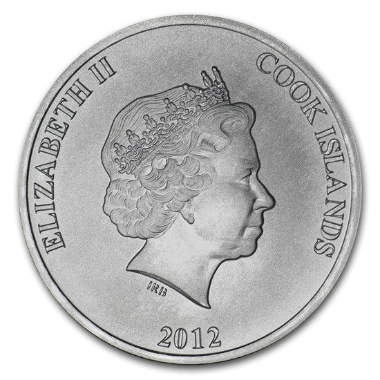 Cook Islands Bounty 1/2 oz Silber 2015
