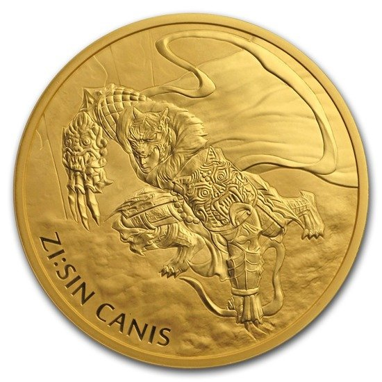 ZI:SIN Canis 1 uncja Złota 2018