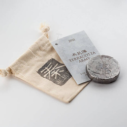 Fidji : Terracotta Warriors 5 onces d'argent 2021 Antique Coin