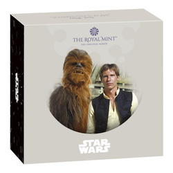  Star Wars: Han Solo and Chewbacca 1 oz Gold 2023 Proof