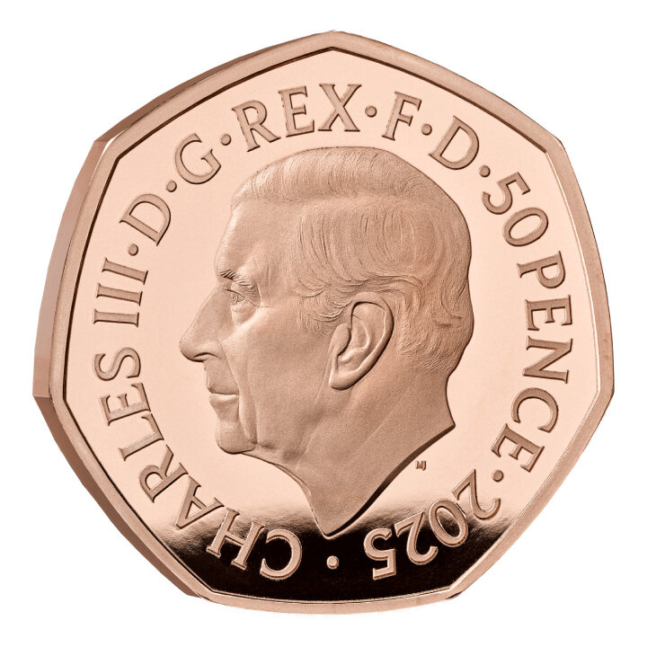 Set of 5 United Kingdom Gold 2025 Proof Commemorative Coin