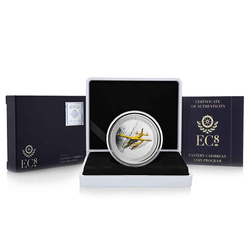 Saint-Vincent-et-les-Grenadines : Hydravion colorée 1 once d'argent 2018 Proof