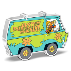 Niue: Scooby-Doo! -The Mystery Machine coloreado 1 oz Plata 2023 Proof