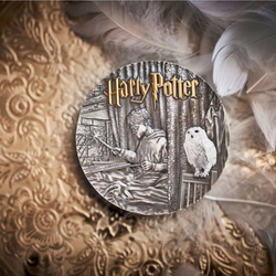 Niue: Harry Potter und der Gefangene von Askaban 200 g Silber 2025 High Relief Antiqued Coin