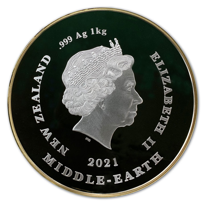 Niue: 20th Anniversary Lord of The Rings: The Fellowship of the Ring - Nine Companions 1000 gramm Silver 2021 Proof