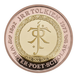 Zestaw 5 monet Wielka Brytania Złoto 2023 Proof Commemorative Coin