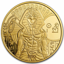 Sierra Leona: Dioses Egipcios - Ra 1 oz Oro 2023