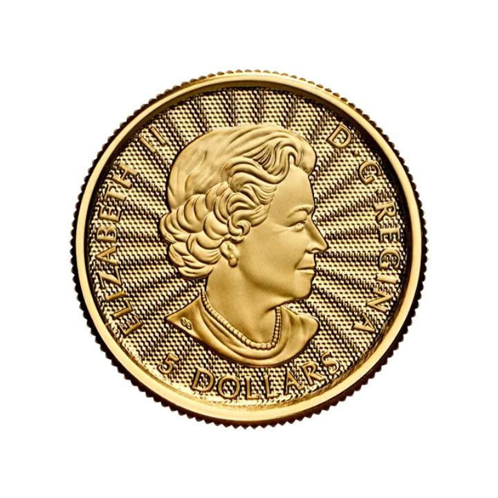 Canada: The Majestic Polar Bear 1/10 ounce Gold 2022