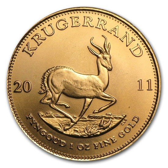 Krugerrand 1 Onza Oro 2011