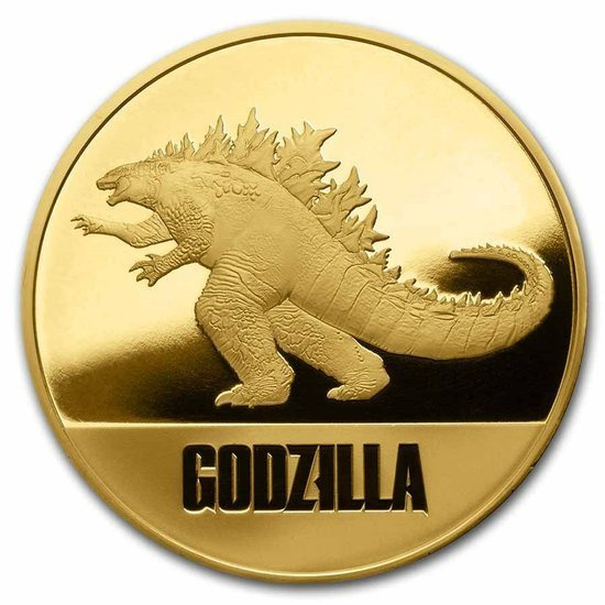 Niue: Godzilla 1 uncja Złota 2021