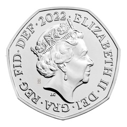 Set di 10 monete Her Majesty Queen Elizabeth Rame-nichel 2022