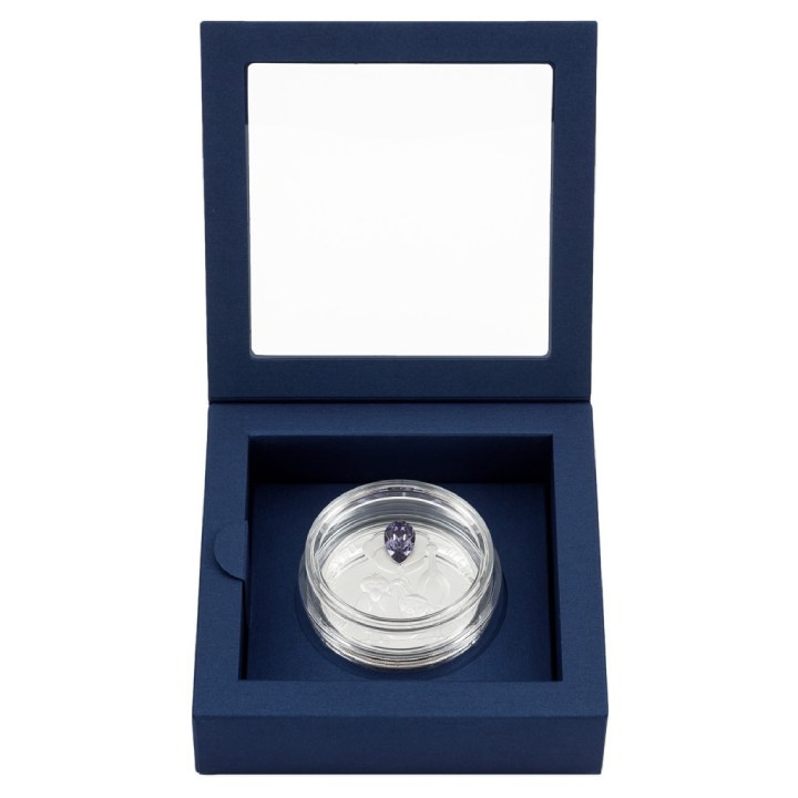 Niue: Moneda de Cristal - Hello Baby $2 Srebro 2023 Proof