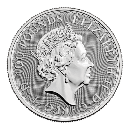 Britannia 1 uncja Platyny 2022