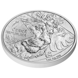 Niue: Czech Lion 1 uncja Srebra 2024