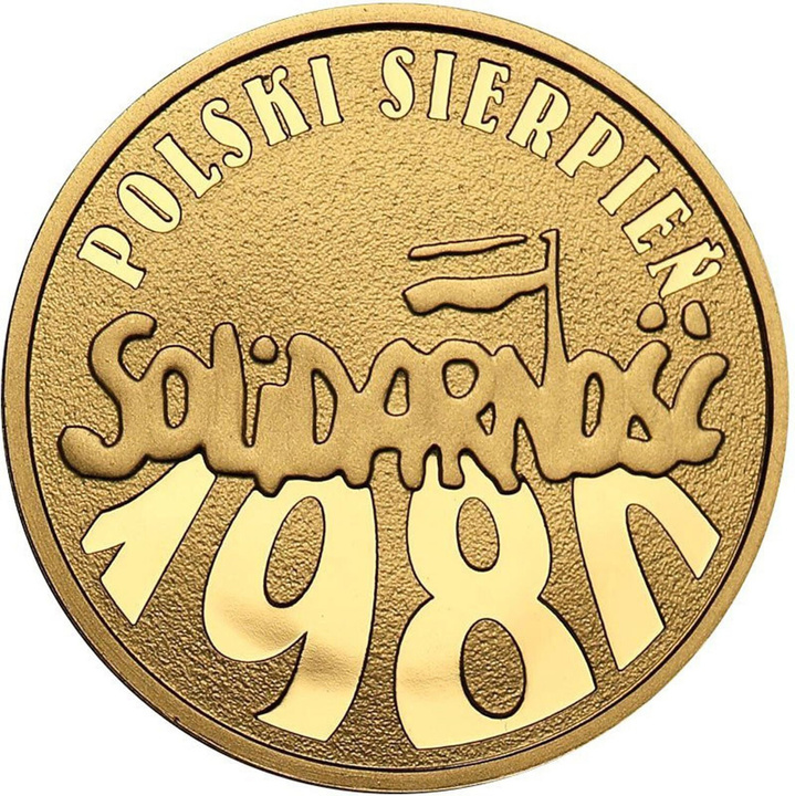 Polish NBP August 1980 30 zł Gold 2010 Proof