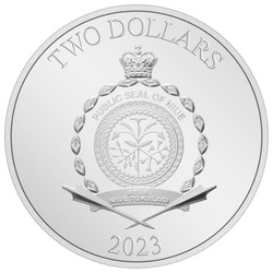 Niue: Marvel - Thor coloured 1 oz Silver 2023 Proof