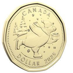 Zestaw Canada : Coffret de Noël 5 monet 2025