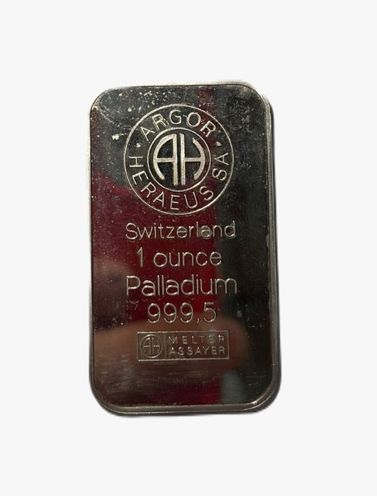 Sztabka Argor Heraeus 1 uncja Palladu