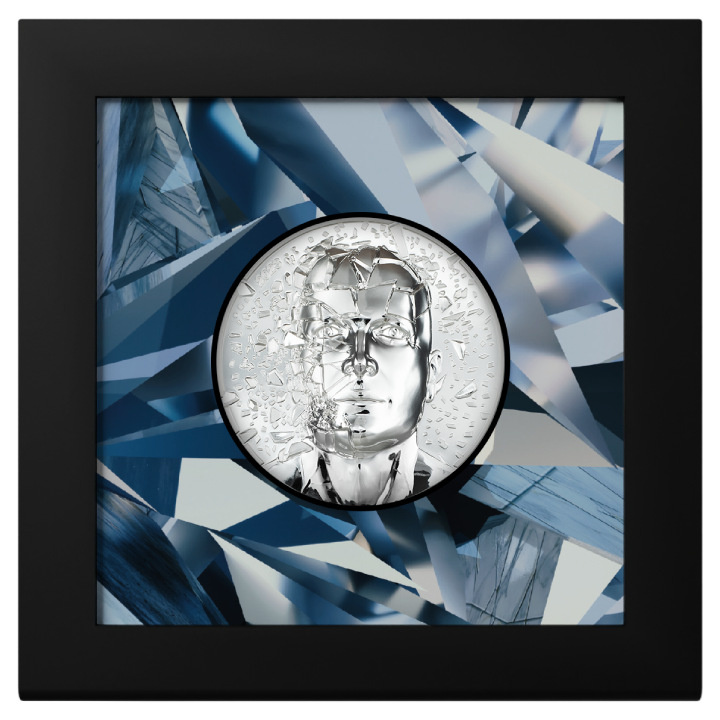 Niue: Kristályérme - Hello Baby 2 dollár ezüst 2023 Proof