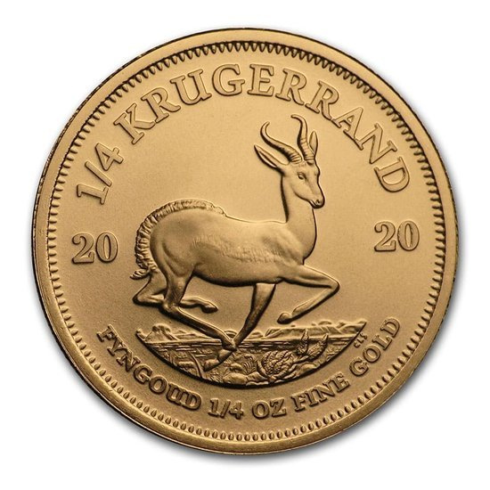 Krugerrand 1/4 uncji Złota 2020