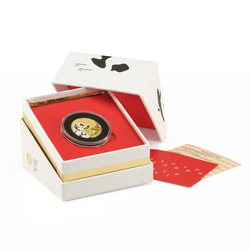 Croatia: Dalmatian Dog coloured 1 oz Gold 2021